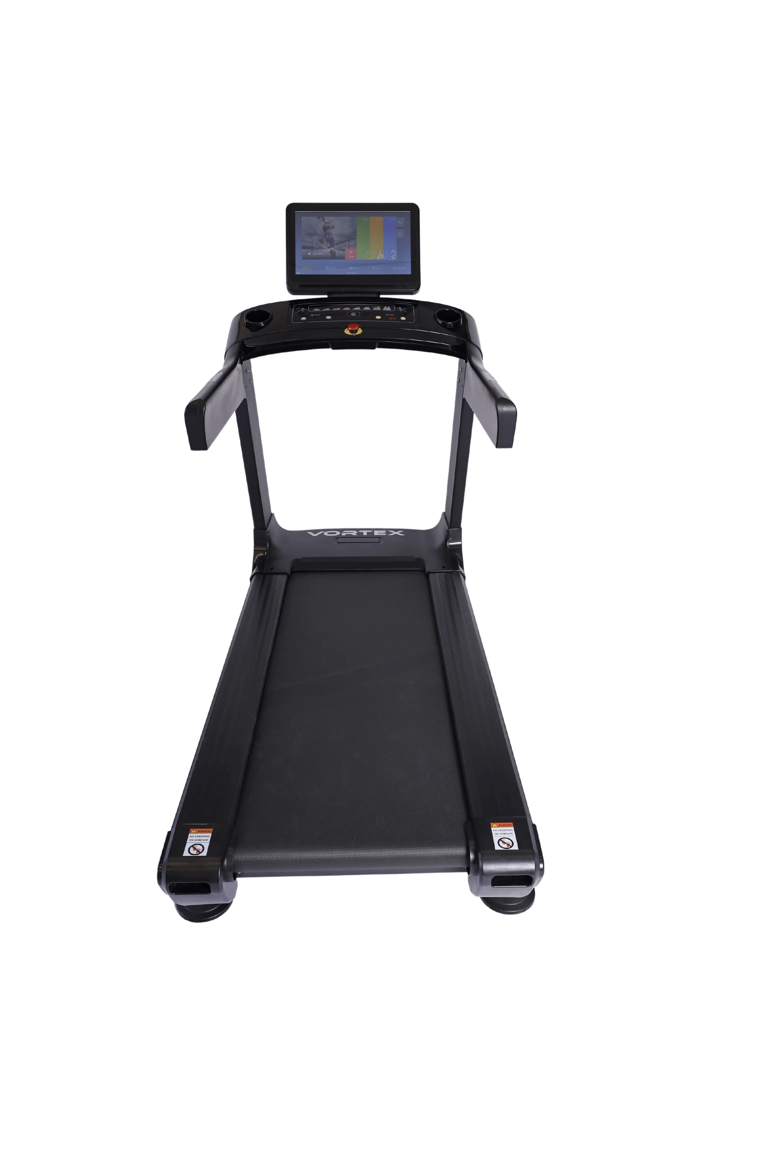 Vortex VT5000 Commercial Treadmill with integrated TV for streaming, scenery and more!