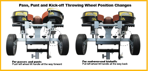 Aerial Attack Football Throwing Machine – Precision Passing, Punting & Kicking Trainer