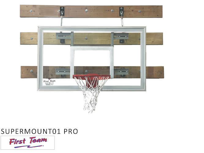SuperMount01™ Wall Mount Basketball Goal