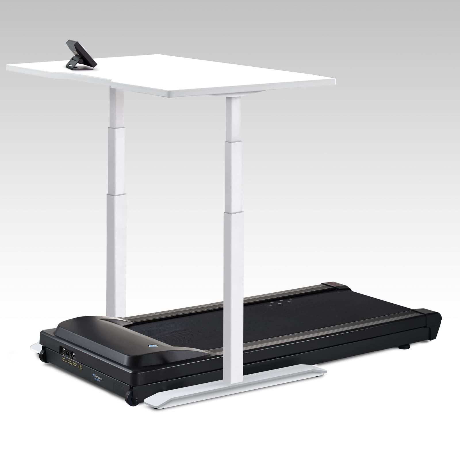 LifeSpan TR5000-Power Treadmill Desk – Height Adjustable Walking Workstation with Omni Console