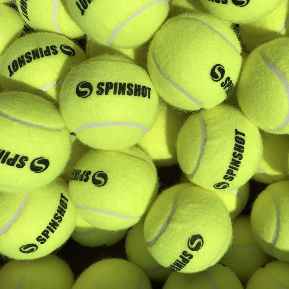 120pcs Spinshot Pressureless Tennis Balls + Free Carry Bag