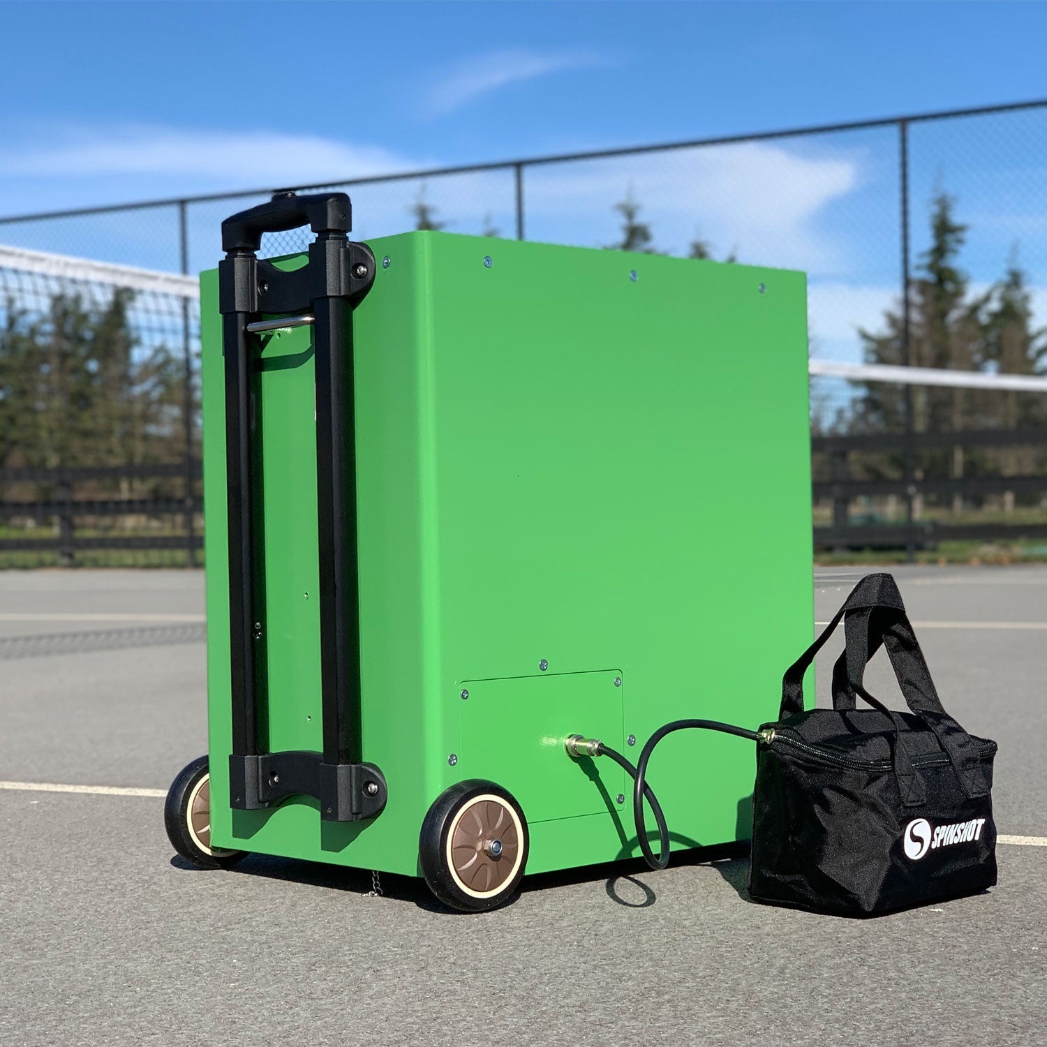 External Battery Pack for Extended Use – Swap Batteries Without Opening Power Cage