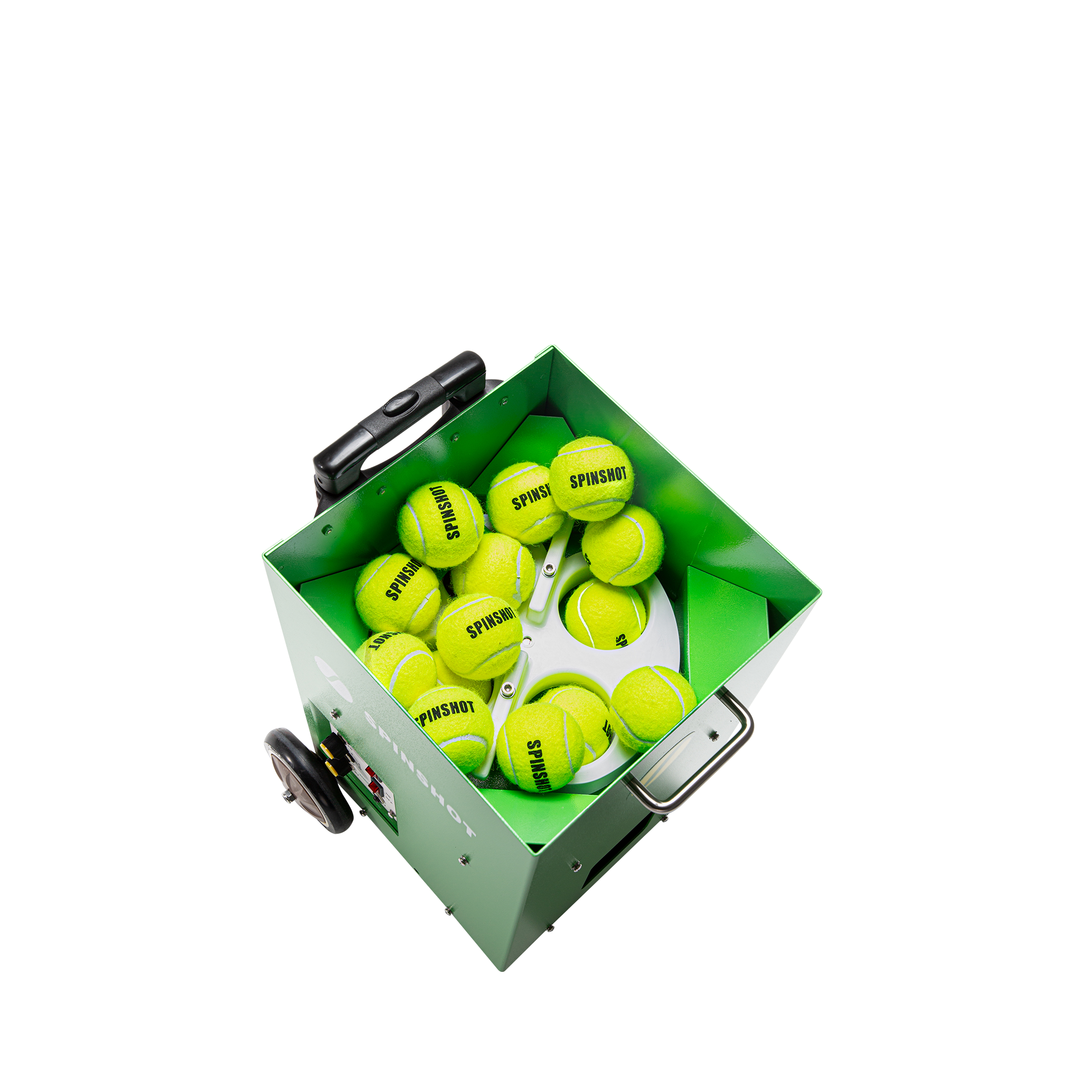 Spinshot Lite Tennis Ball Machine – Portable & Lightweight with Optional Oscillation and Remote