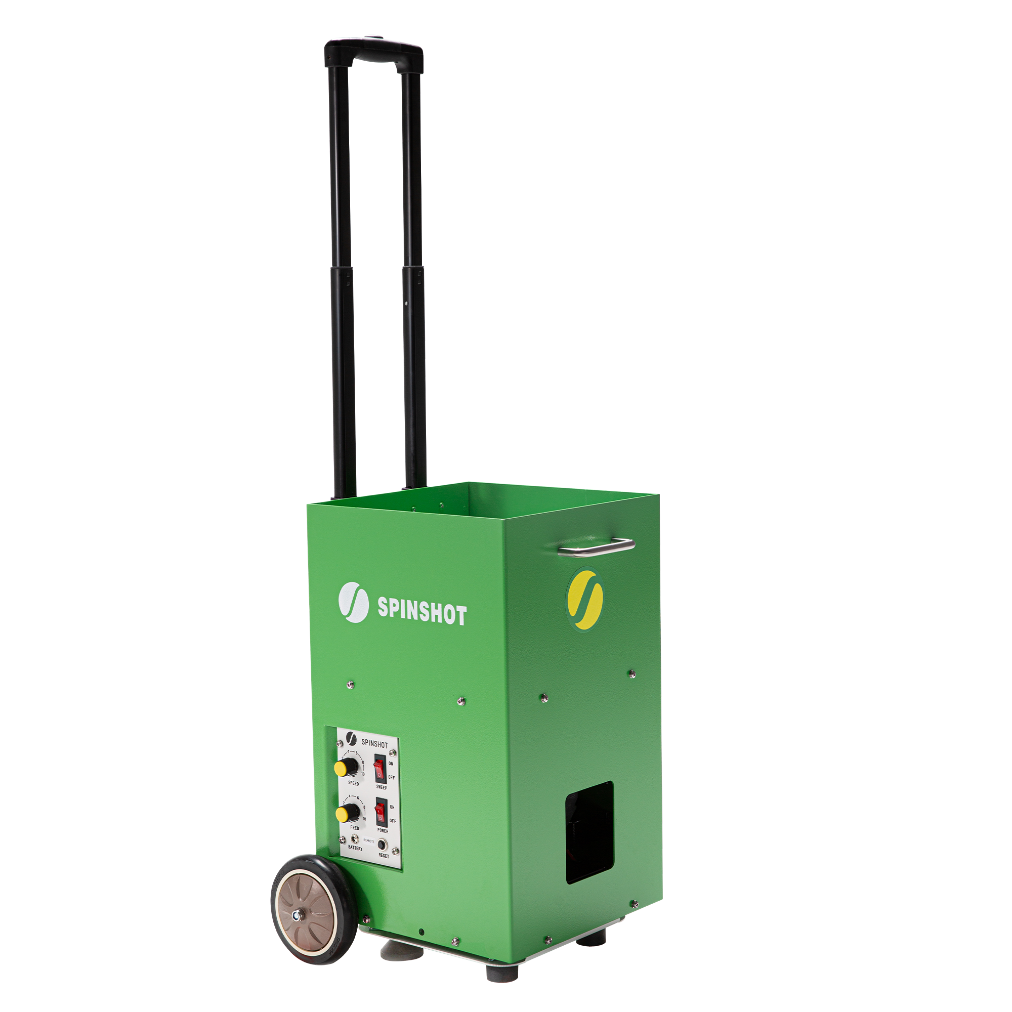 Spinshot Lite Tennis Ball Machine – Portable & Lightweight with Optional Oscillation and Remote