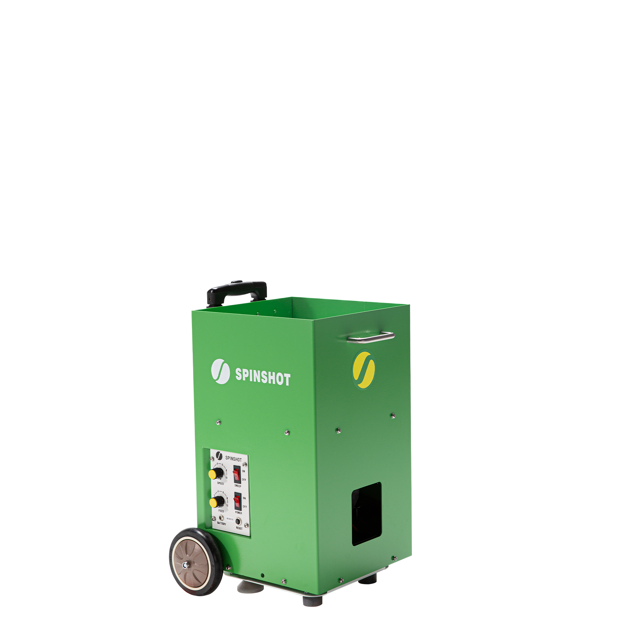 Spinshot Lite Tennis Ball Machine – Portable & Lightweight with Optional Oscillation and Remote