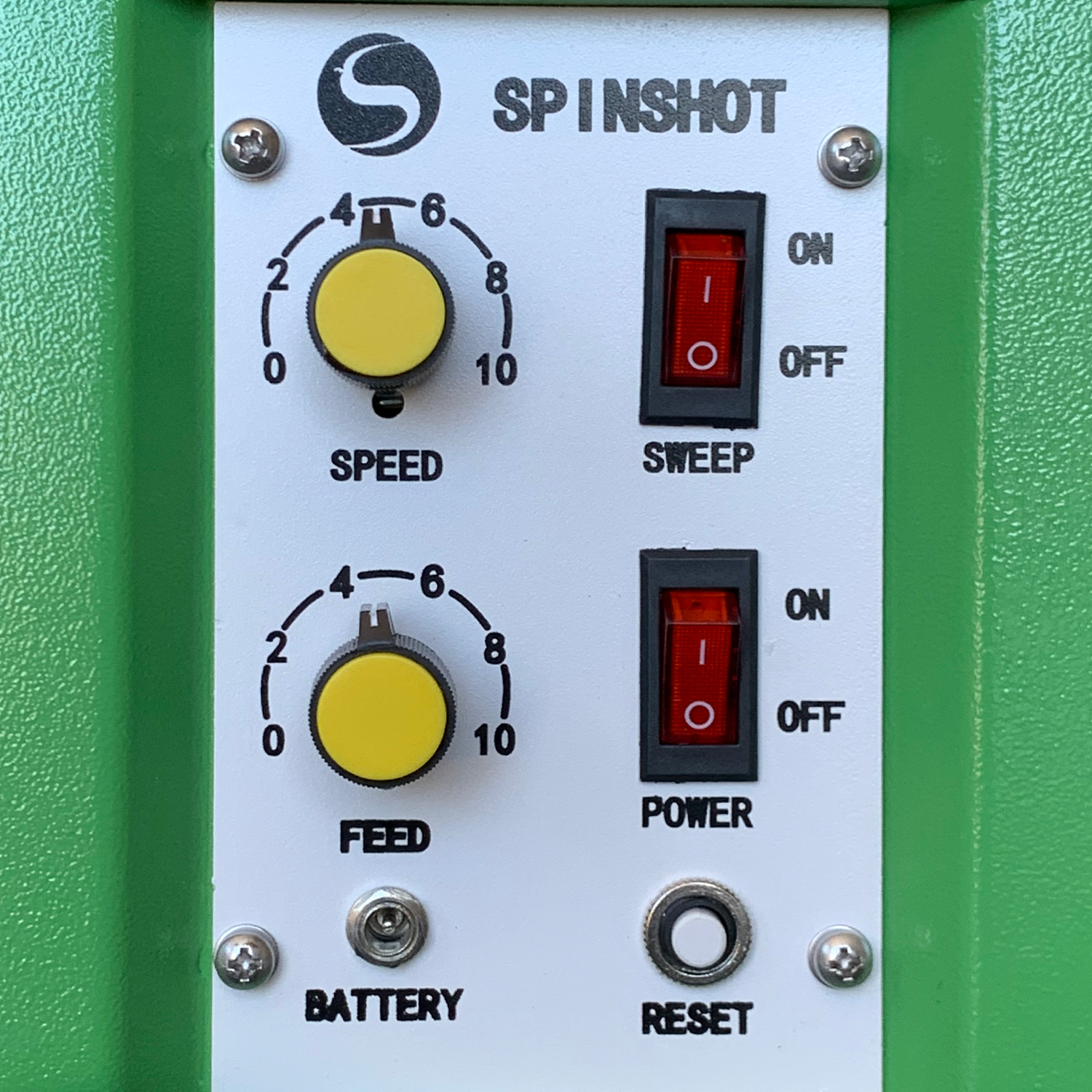 Spinshot Lite Tennis Ball Machine – Portable & Lightweight with Optional Oscillation and Remote