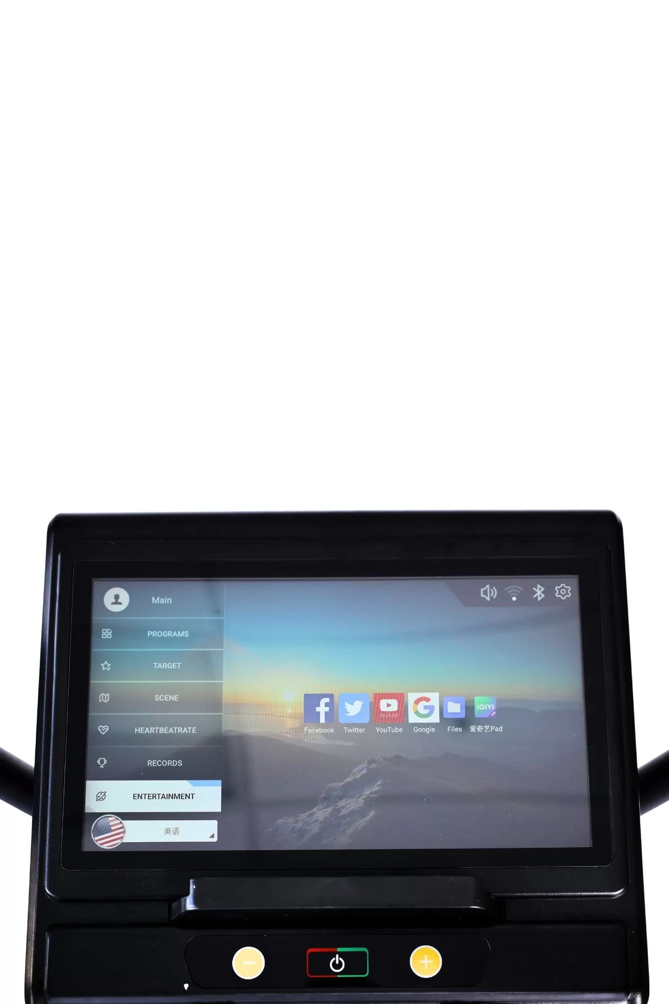 Vortex Commercial Stair Stepper with integrated TV for scenery, streaming apps, and more ST4000