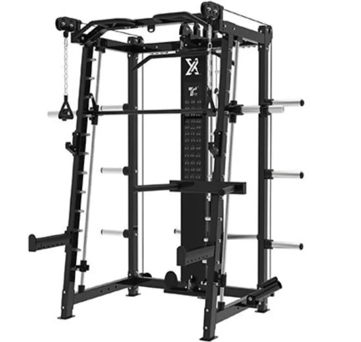 Vortex VX150 All-in-One Multi-Functional Smith Machine – Full Cage Home Gym System