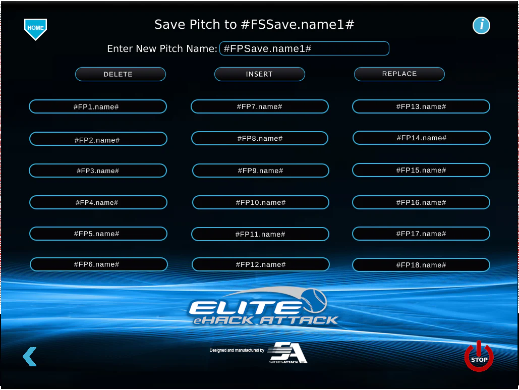Elite eHack Attack 3-Wheel Softball Pitching Machine – Programmable with Touchscreen Interface