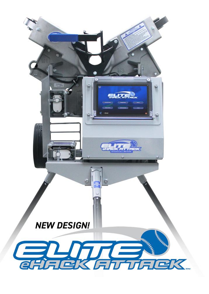 Sports Attack Elite eHack Baseball Machine