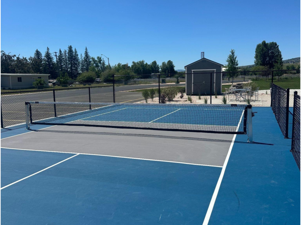 Surface Mount Pickleball Posts & Net Systems