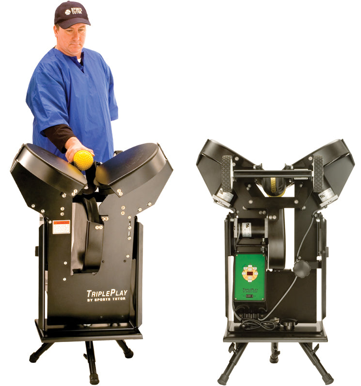 Triple Play PRO 3-Wheel Softball Pitching Machine