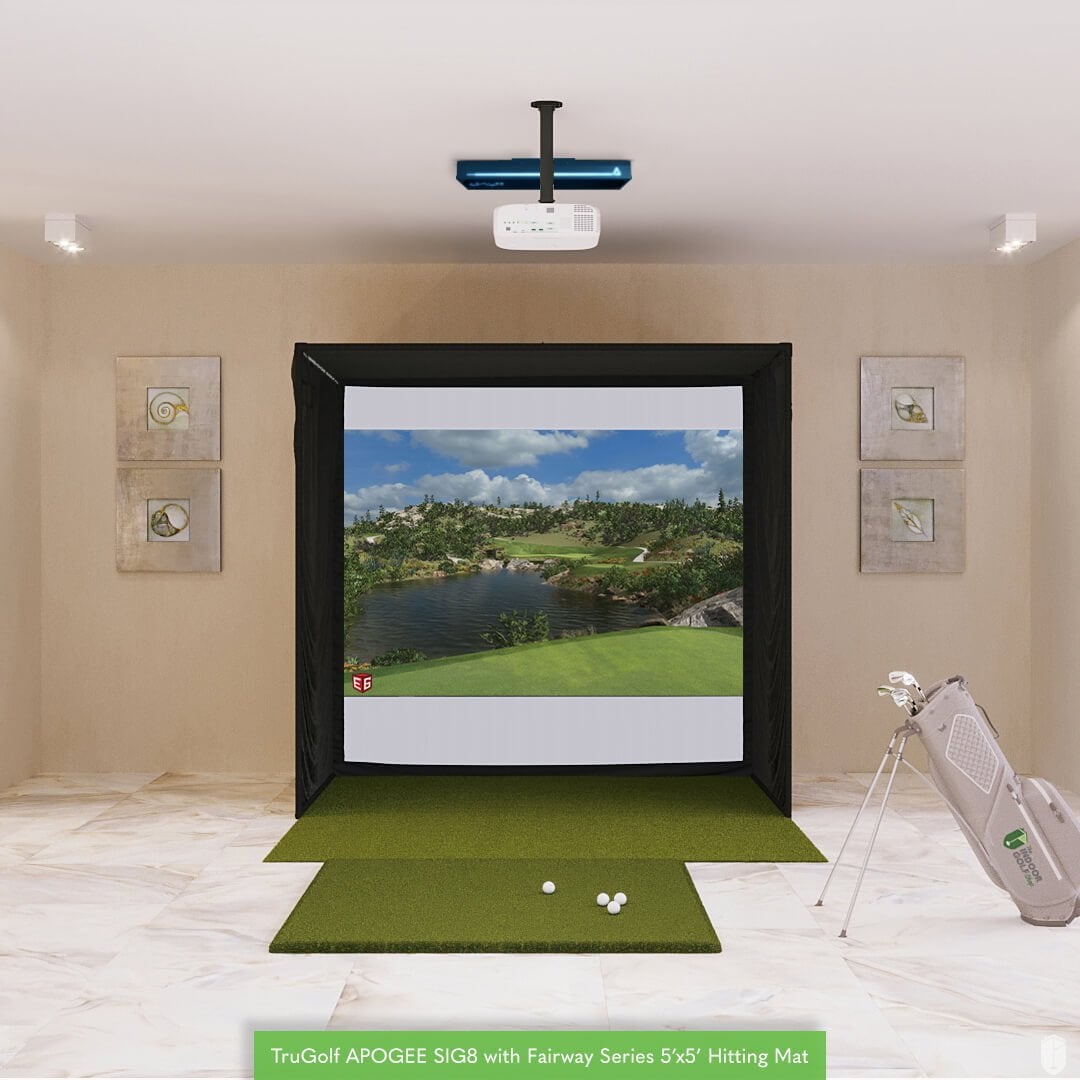 TruGolf APOGEE SIG8 Golf Simulator Package