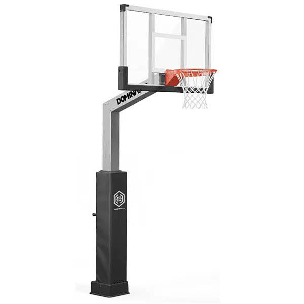 Dominator 60" Glass Backboard Adjustable Basketball Hoop