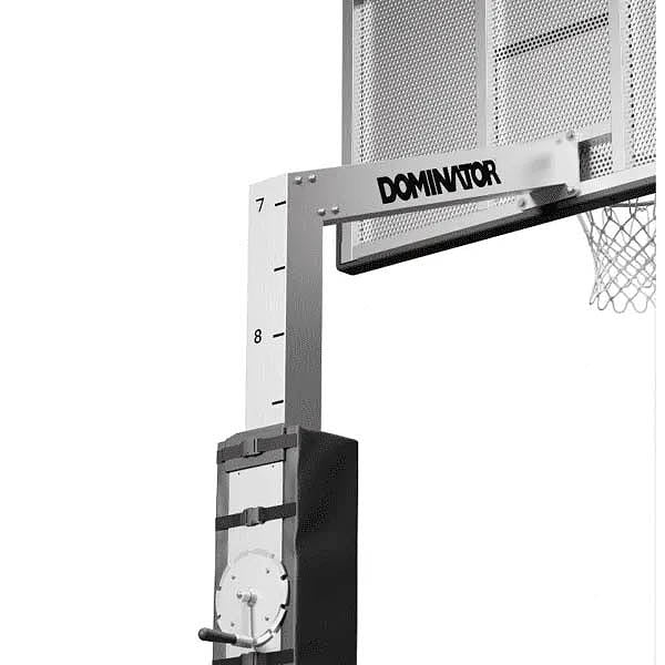 Dominator Pro 72" Aluminum Shatter-Proof Backboard Adjustable Basketball Hoop