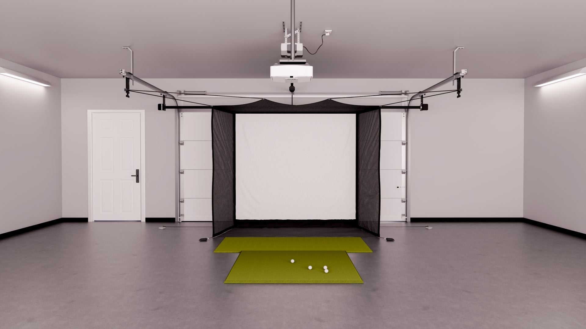 TruGolf APOGEE Garage Golf Simulator Package