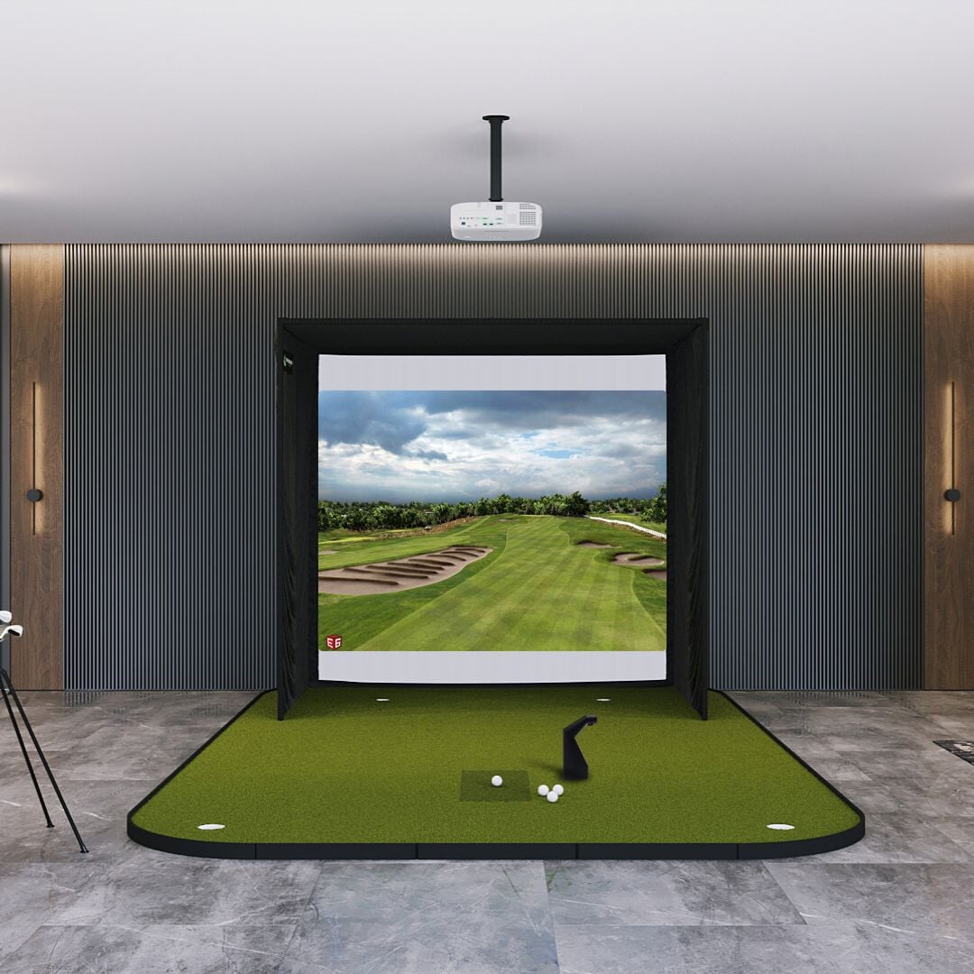 TruGolf Launch Box SIG8 Golf Simulator Package