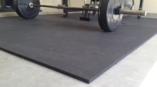 Rubber Gym Mats 4×6 and 3/4 Inch thick