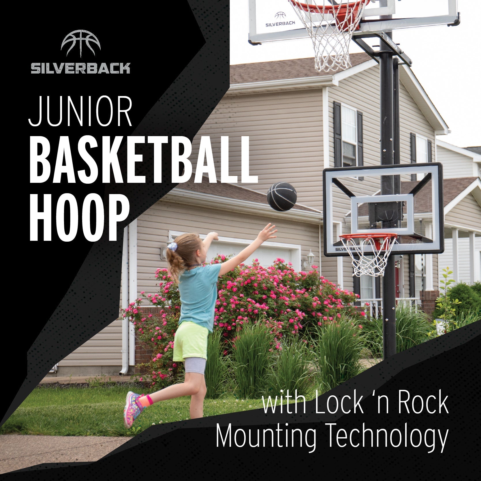 Silverback Junior Basketball Hoop